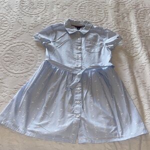 Gently Loved Blue Striped Shirtdress by Tommy Hilfiger